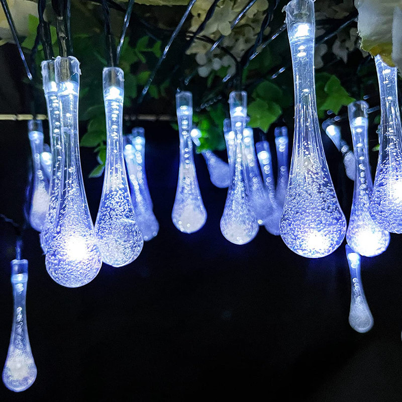 Rosiclare 30 - Bulb 21.4'' Solar Powered LED Novelty String Light, White
