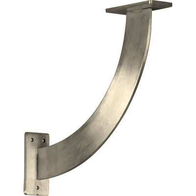 2"W x 7"D x 7"H Bradford Bracket, Stainless Steel (2-Pack)
