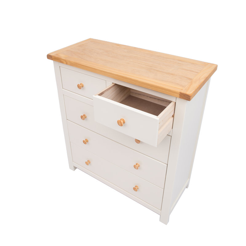 Negrete 90cm W 5 - Drawer Chest of Drawers