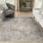 Nourison Astra Machine Washable Gold Gray Vintage Indoor Rug-1476832265