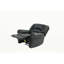 Fauteuil inclinable et oscillant en cuir reconstitué-1408023690