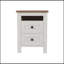 Table de chevet 2 tiroirs en bois de style campagne-2135336213