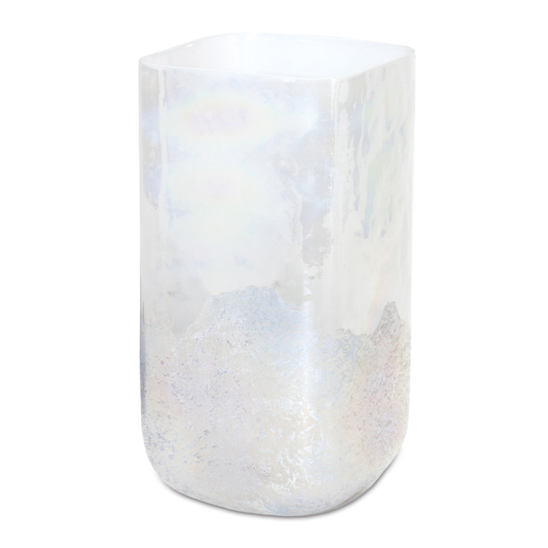 Pilier de table en verre 9 po
