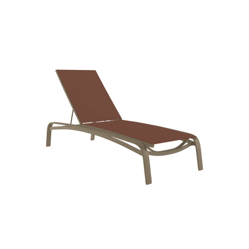 Laguna Beach Outdoor Chaise Lounge, Moab, Valencia