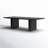 Tov Furniture Chelsea Black Oak Rectangular Dining Table-89833610
