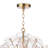 Poppy Glass Chandelier Small (Clear)