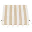 Store fixe Awntech Santa Fe, 103 cm x 79 cm x 61 cm, couleur terre cuite-111710607-28213251