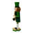 Kurt Adler Wooden Nutcracker, Leprechaun Soldier, 14in