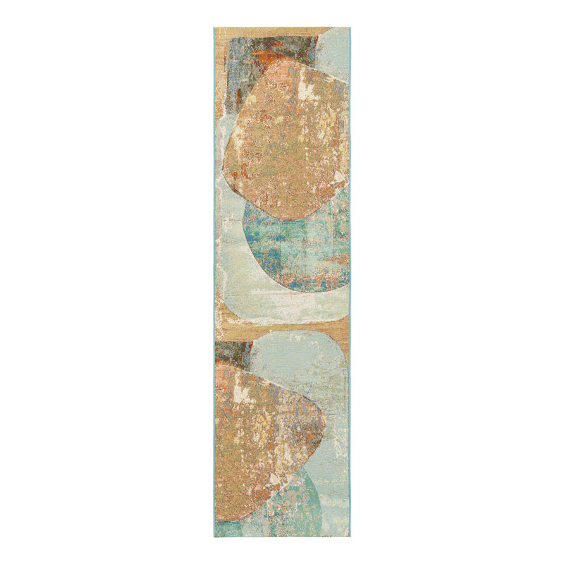 Keazia Indoor/Outdoor Area Rug, Runner 2'7" x 10'