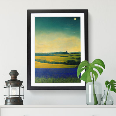 FRM-V0523-262X Bluebell Field Vol.3 - Single Picture Frame Print