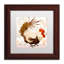 Jadaya «Rooster Damask II», reproduction d'art encadrée-20124820-20124822-69734059