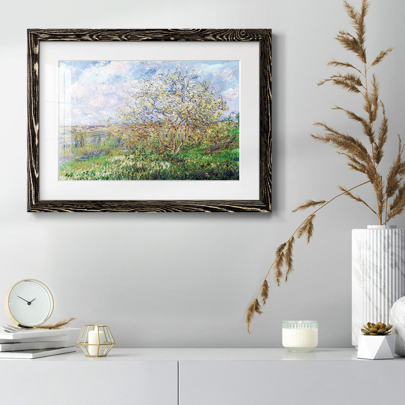 Printemps, 1880, Noir, H 18 po x l 26 po x P 1,5 po