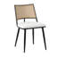 47cm H Polyester Blend Upholstered Metal Side Chair-739766328-739766329