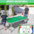 GoSports 6 x 3 ft Mid-Size Table Tennis Table Set with Adjustable Height-101301897