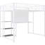 Lit mezzanine en métal avec tableau blanc et bureau - conçu pour durer-834467286