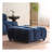 SECTIONAL MODULAR SOFA-OTTOMAN