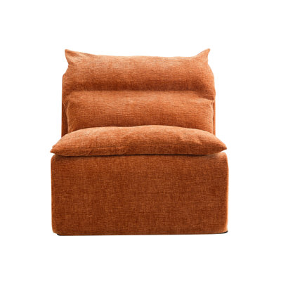 Fauteuil à billes orange - Confortable pour le salon, la chambre à coucher, le bureau, le siège idéal