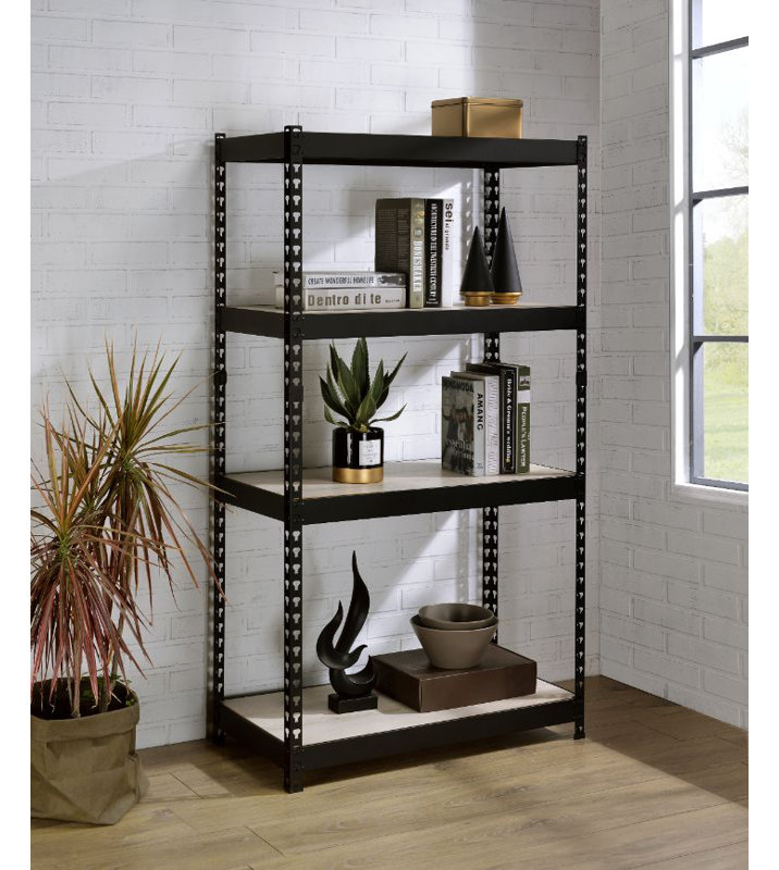 Bibliothèque Newton St Loe, (4 tablettes) H 60 po x l 32 po x P 17 po
