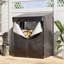110cm W x 70cm D Metal Log Store
