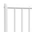 Tête de lit en métal durable Demarrio vidaXL, style moderne-88463532-88463533