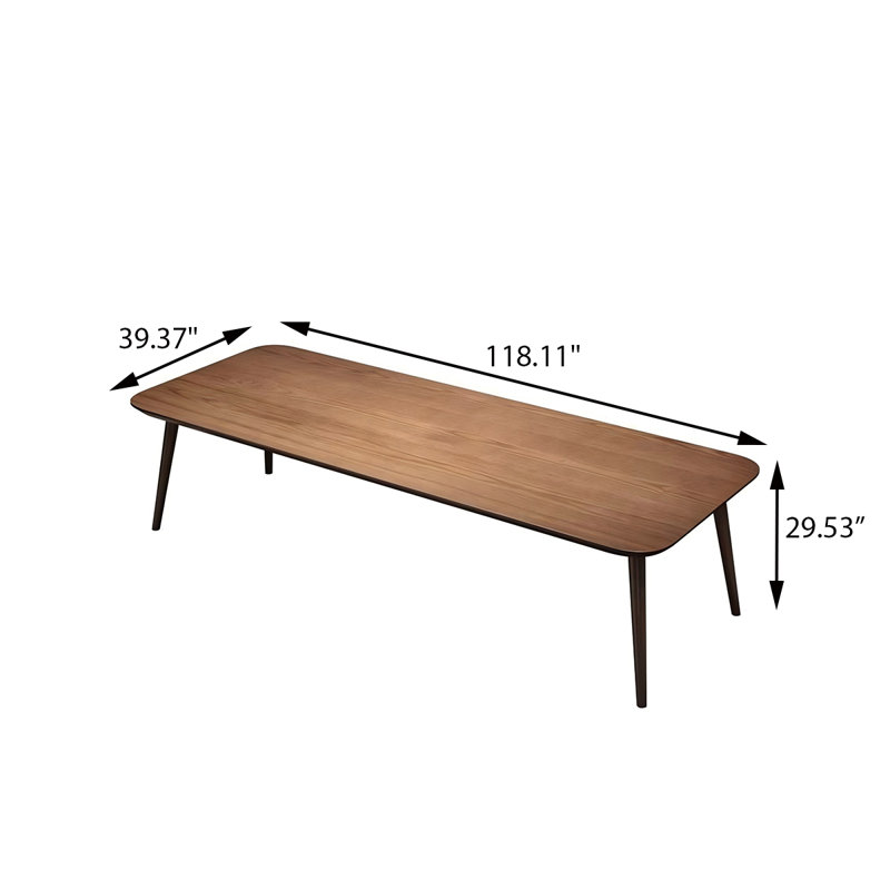 Table de conférence 118,11 po brun, H 29,53 po x L 118,11 po x l 39,37 po