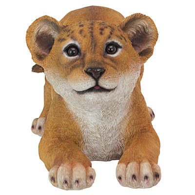 Lion Cub of the Sahara Animal Statue
