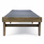 Chaise longue d'extérieur avec structure en bois d'acacia-758646165