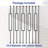 1/2" Square Balusters Rectangular Stair Balusters With  Swivel Shoes