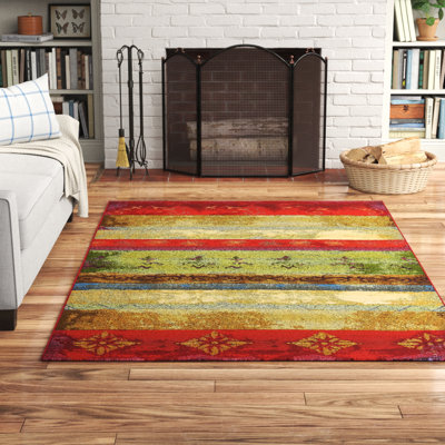 Merrimac Washable Floral Indoor / Outdoor Rug