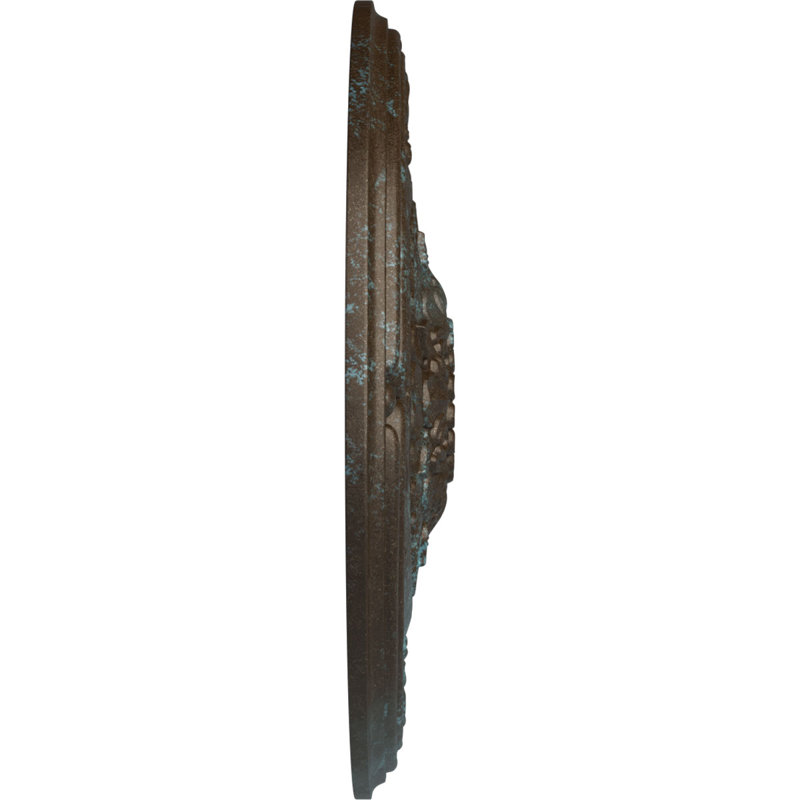 Plafonnier Endurathane Benson, Patine bleue bronze