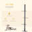 Floor-Ceiling Cat Climber, 8.5Ft Tall Adjustable Grey Tower With Platforms & Scratching For Kitten Fun Climbing Structure, Posts Comfy Kittens