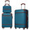 Ensemble de 3 valises à roulettes Hardshell avec valise TSA
