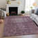 Premium Machine Washable Larock AMF1228 Global Rug