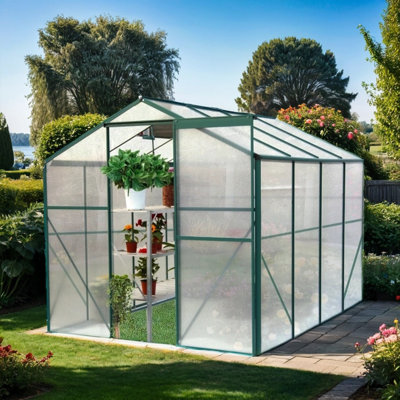 6' W x 8' D Greenhouse