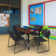 Kee Mobile Square Breakroom Table and Chair Set
