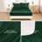 Andency Full Size Comforter Set with Sheets Dark Emerald Green - 7 Pieces Bed in a Bag Tufted Bedding Sets Fluffy Lightweight Full Bed Set with Comforter, Sheets, Pillowcases & Shams for All Season-124621808-124621819