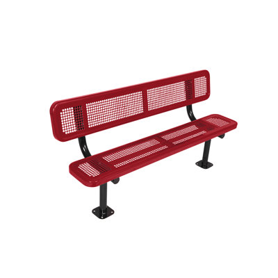 Steel Park Bench