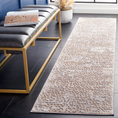 Tapis beige / gris Minyard 254