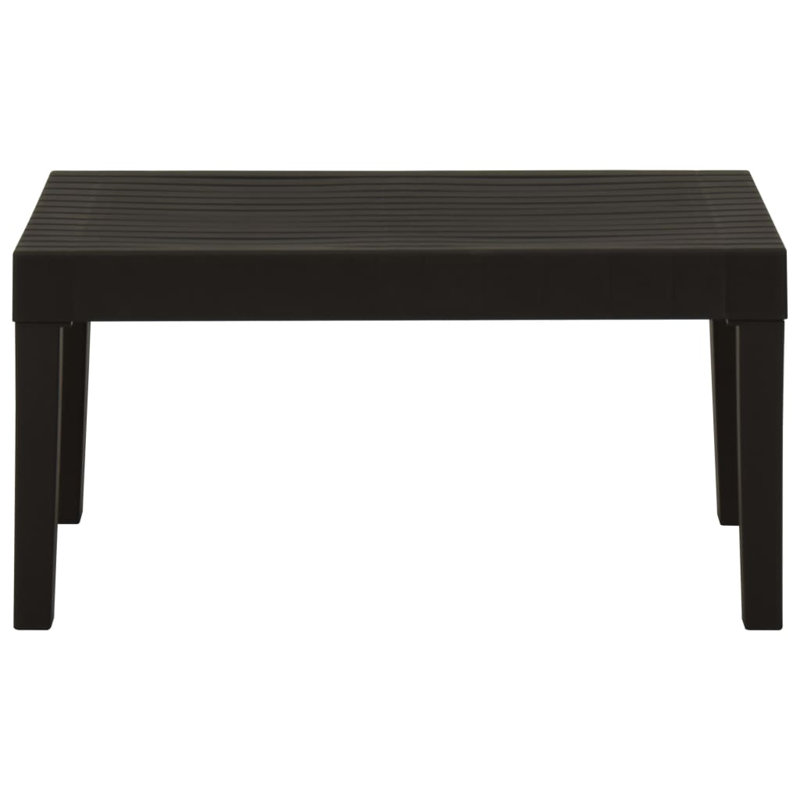 Evalena Square Outdoor Dining Table , 65cm W 65cm D, Grey