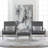 Jaymiah Faux Leather Ottoman-709364182