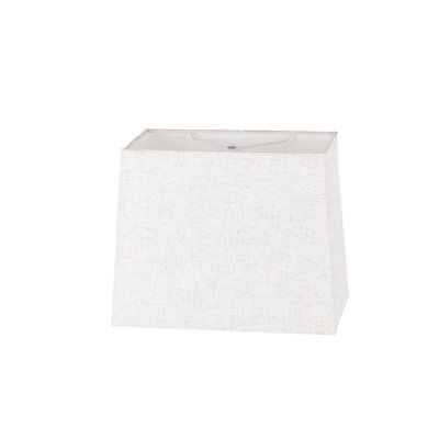 Abat-jour rectangulaire avoine