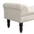 Button-Tufted Upholstered End Of Bed Bench With Rolled Arms For Bedroom Living Room Entryway-128632637