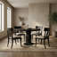 Portobello Round Mahogany Wood Dining Table