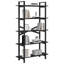 100cm W Steel Etagere Bookcase-530705022-530705009