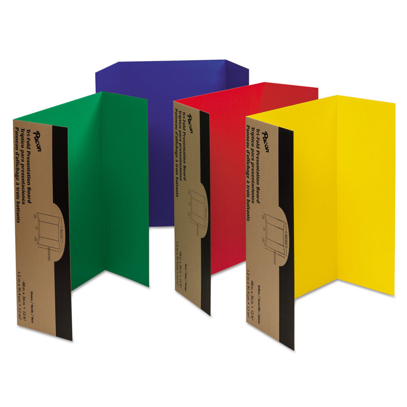 Pacon® Spotlight™ Presentation Boards Pacon Corporation Tabletop Booth Display