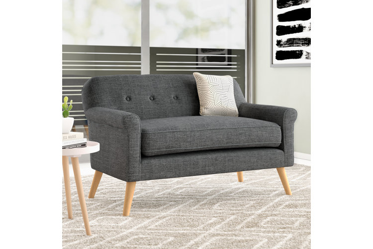 Calvillo 49.75" Flared Arm Loveseat