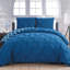  Ensemble de housse de couette réversible traditionnelle en microfibre de trois articles-77423667-77423668