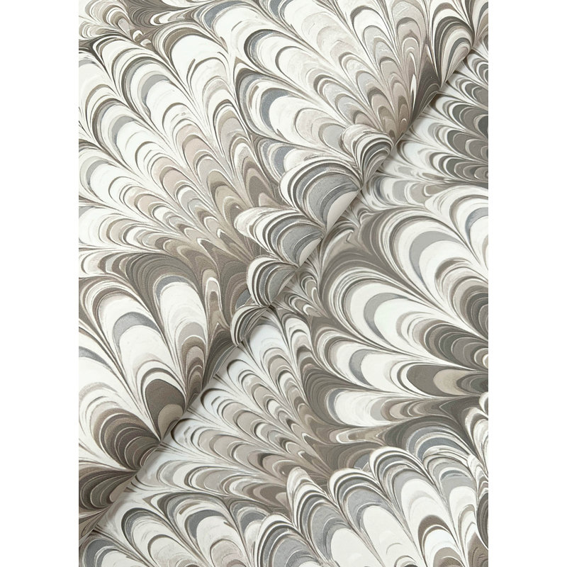 Papier peint Octavia, Beige