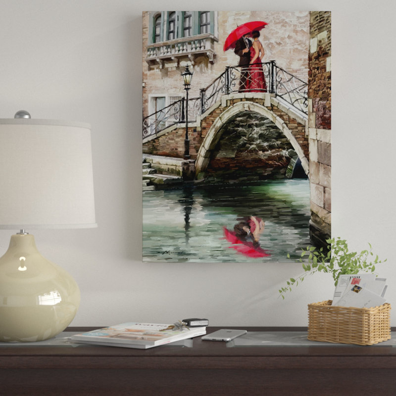 « new venice bridge », reproduction sur toile, H 47 po x l 35 po x P 2 po