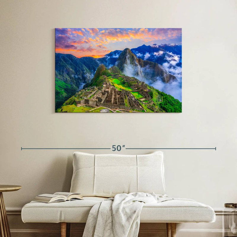 Lilie, ville inca, Machu Picchu, H 26 po x l 39 po